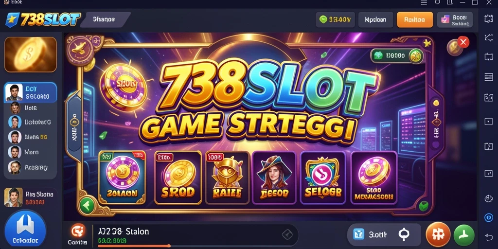 Tampilan gameplay dari 738SLOT yang menarik dan dinamis.