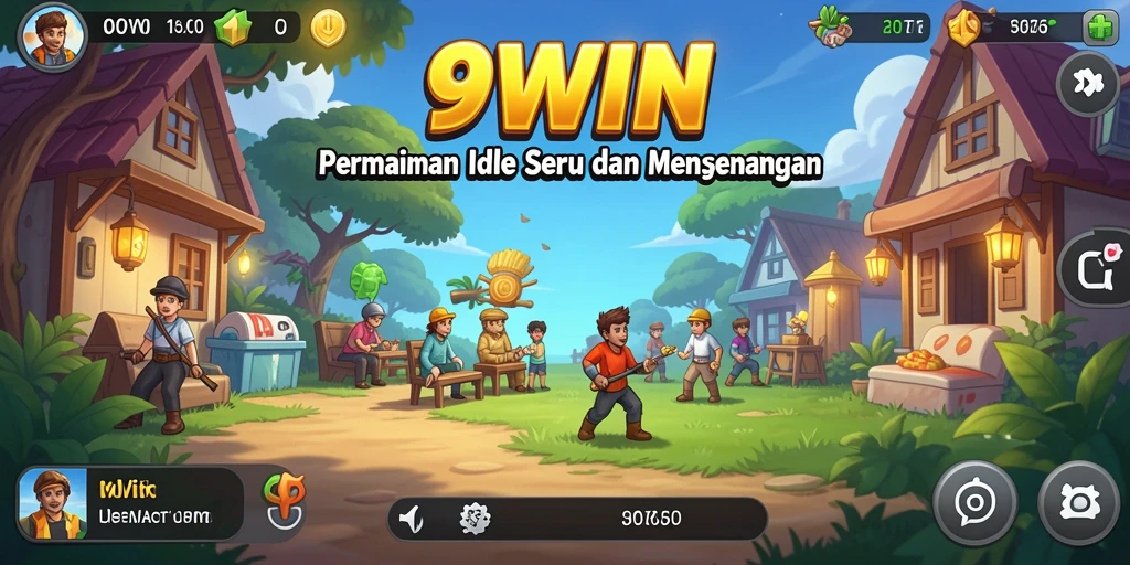 Tampilan gameplay senyaman game Idle dengan kemajuan yang mengasyikkan.