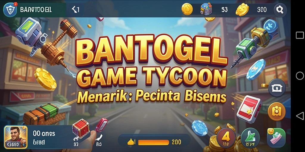 Gameplay BANTOGEL menunjukkan sisi menarik manajemen bisnis.