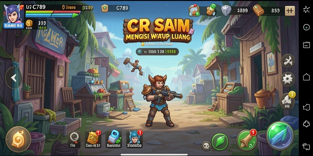 Tampilan gameplay C789 yang menarik dan memikat.
