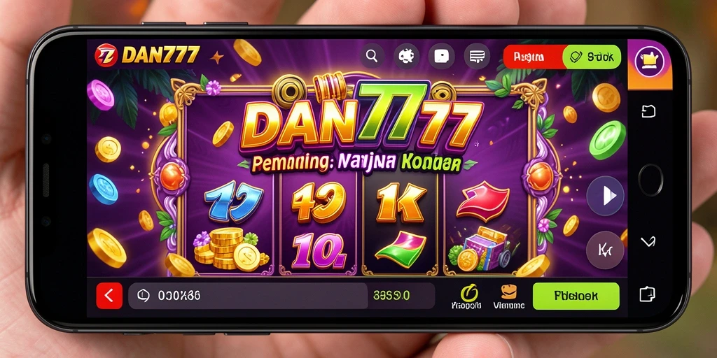 Screenshot gameplay menunjukkan keseruan bermain slot DAN777.