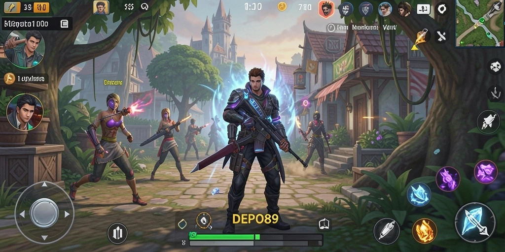 Tampilan gameplay DEPO89 yang menarik dan interaktif.