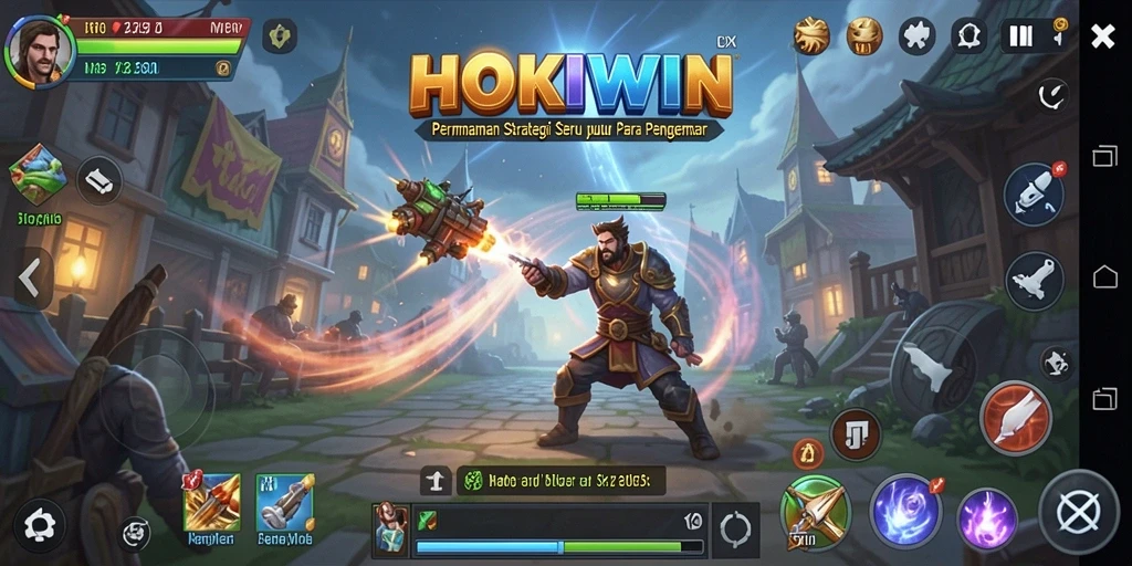 Tangkapan layar dari gameplay seru HOKIWIN dengan strategi mendebarkan.