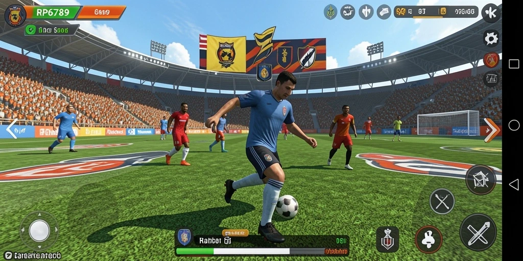 Tampilan gameplay menarik dari RP6789 yang memikat.