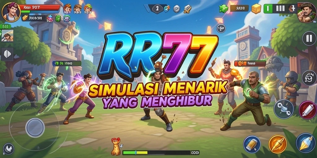Tampilan menarik dari gameplay RR777 yang memukau.