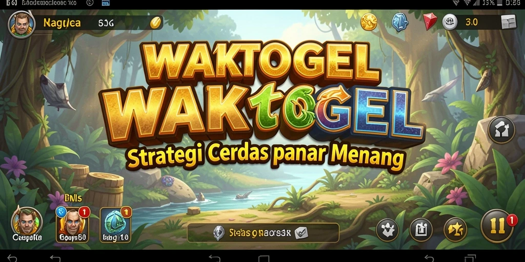 Screenshot gameplay <strong>WAKTOGEL</strong> yang menunjukkan aksi pertempuran strategi.